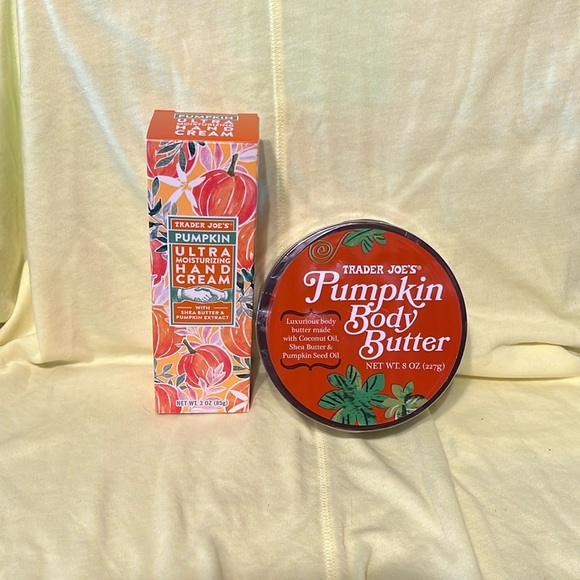 Trader Joe’s Pumpkin Body Butter and Hand Cream cruelty free nice scent - Picture 1 of 6